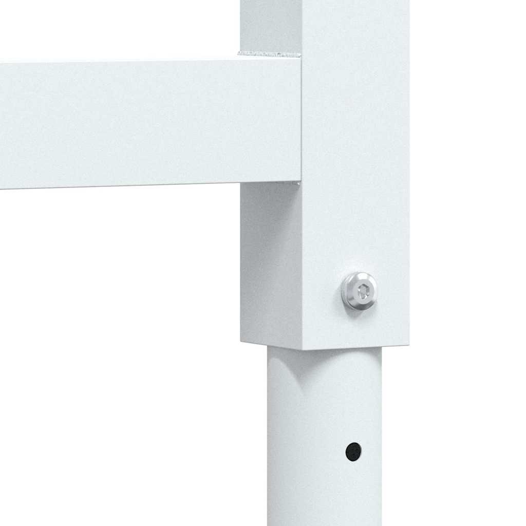 vidaXL Arbetsbänk ljusbrun 100x60x(71,5-98) cm massiv ek rektangulär