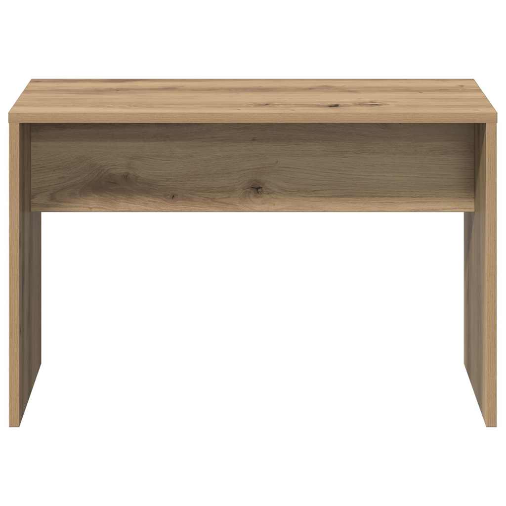 vidaXL Sminkpall artisan ek 70x35x45 cm konstruerat trä