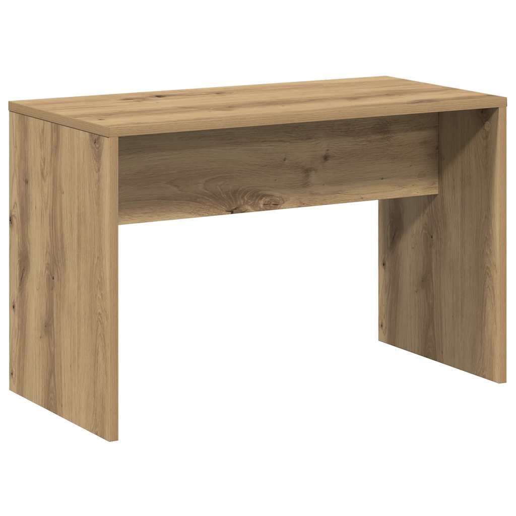 vidaXL Sminkpall artisan ek 70x35x45 cm konstruerat trä