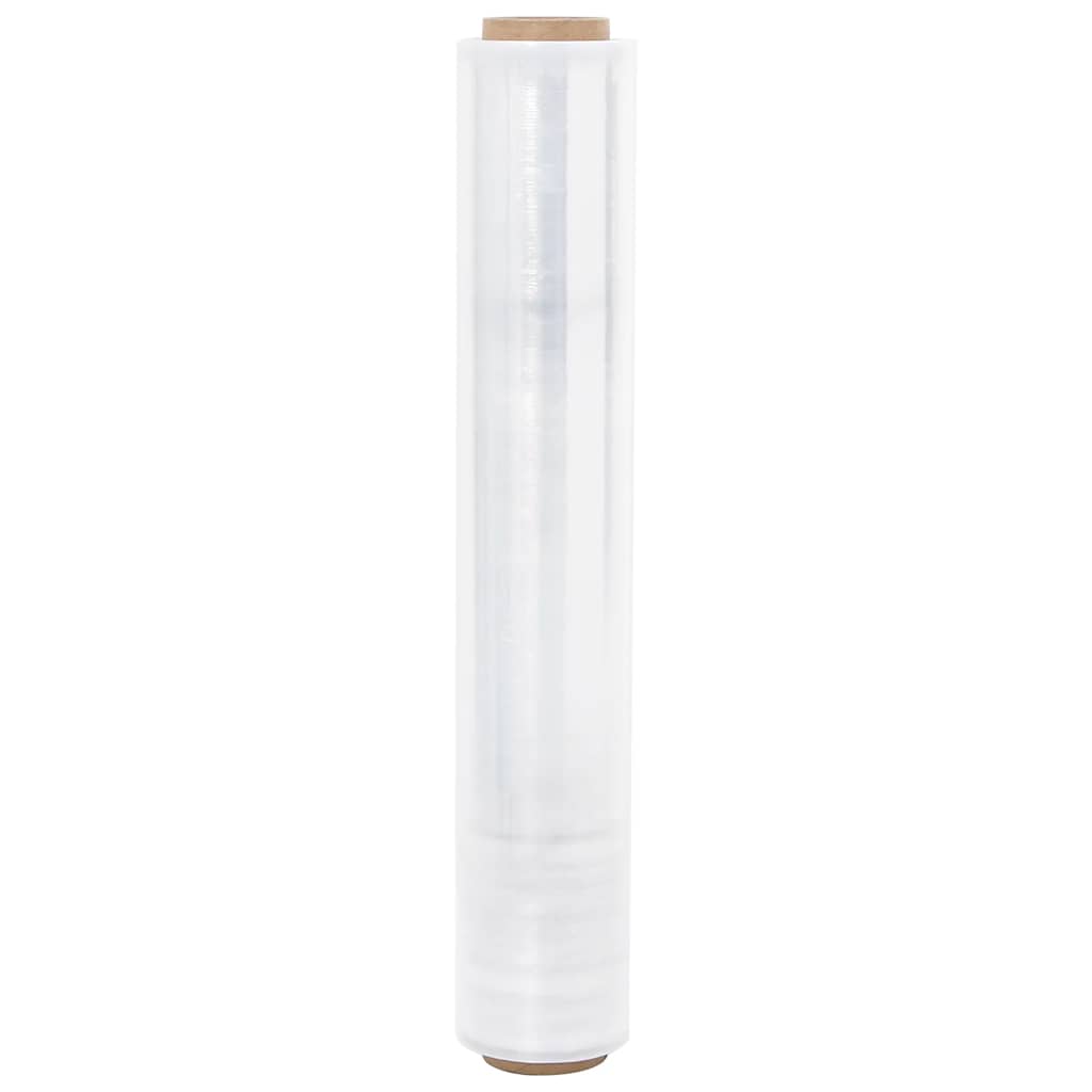 vidaXL Sträckfilm 6 st transparent 17 μm 50 cm x 300 m