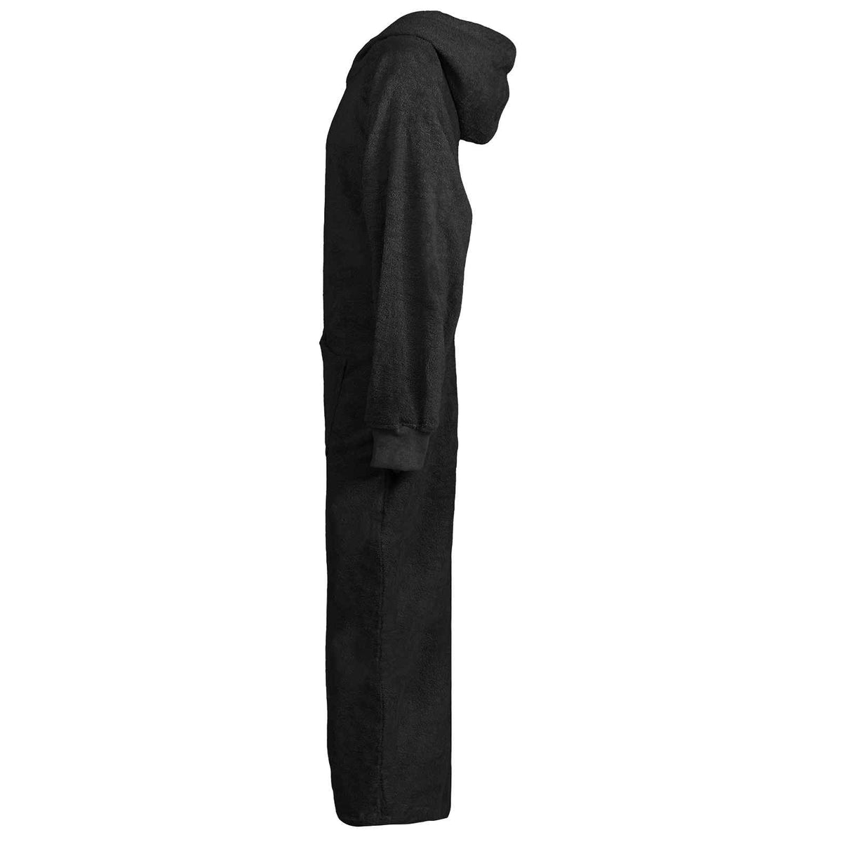 vidaXL Filt-hoodie KINN Svart XXL Bomull