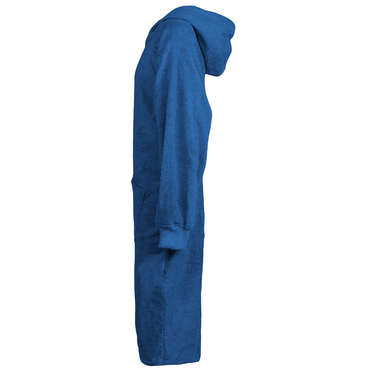 vidaXL Filt-hoodie KINN Marinblå XL Bomull