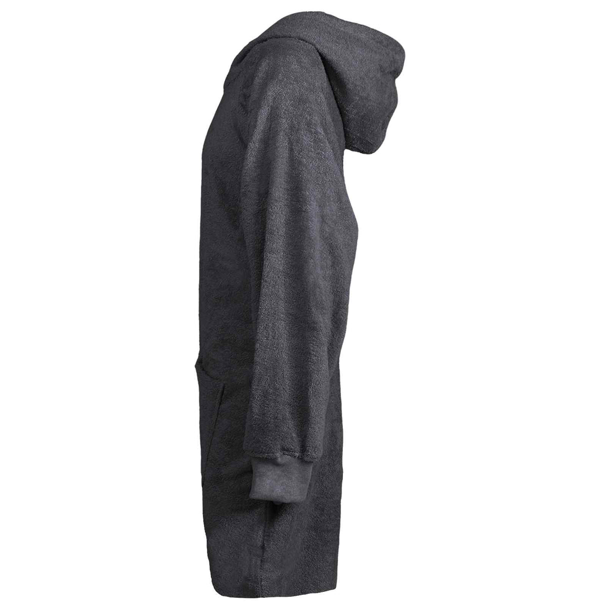 vidaXL Filt-hoodie KINN Antracit L Bomull