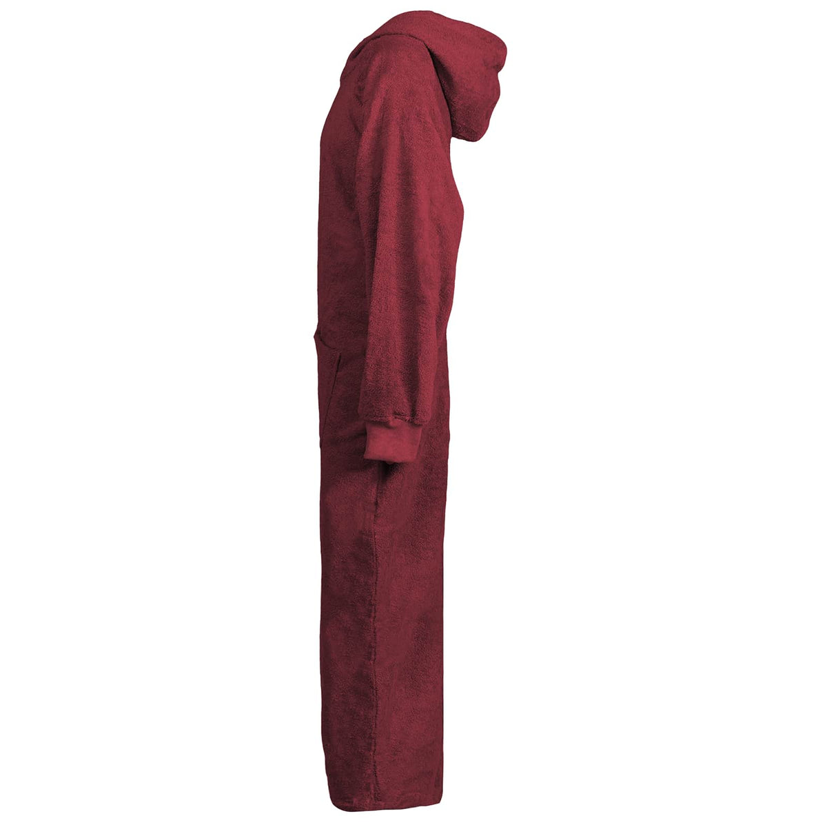 vidaXL Filt-hoodie KINN Röd XXL Bomull
