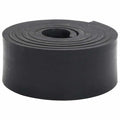 vidaXL Gummikant för snöplog svart 300x8x1 cm