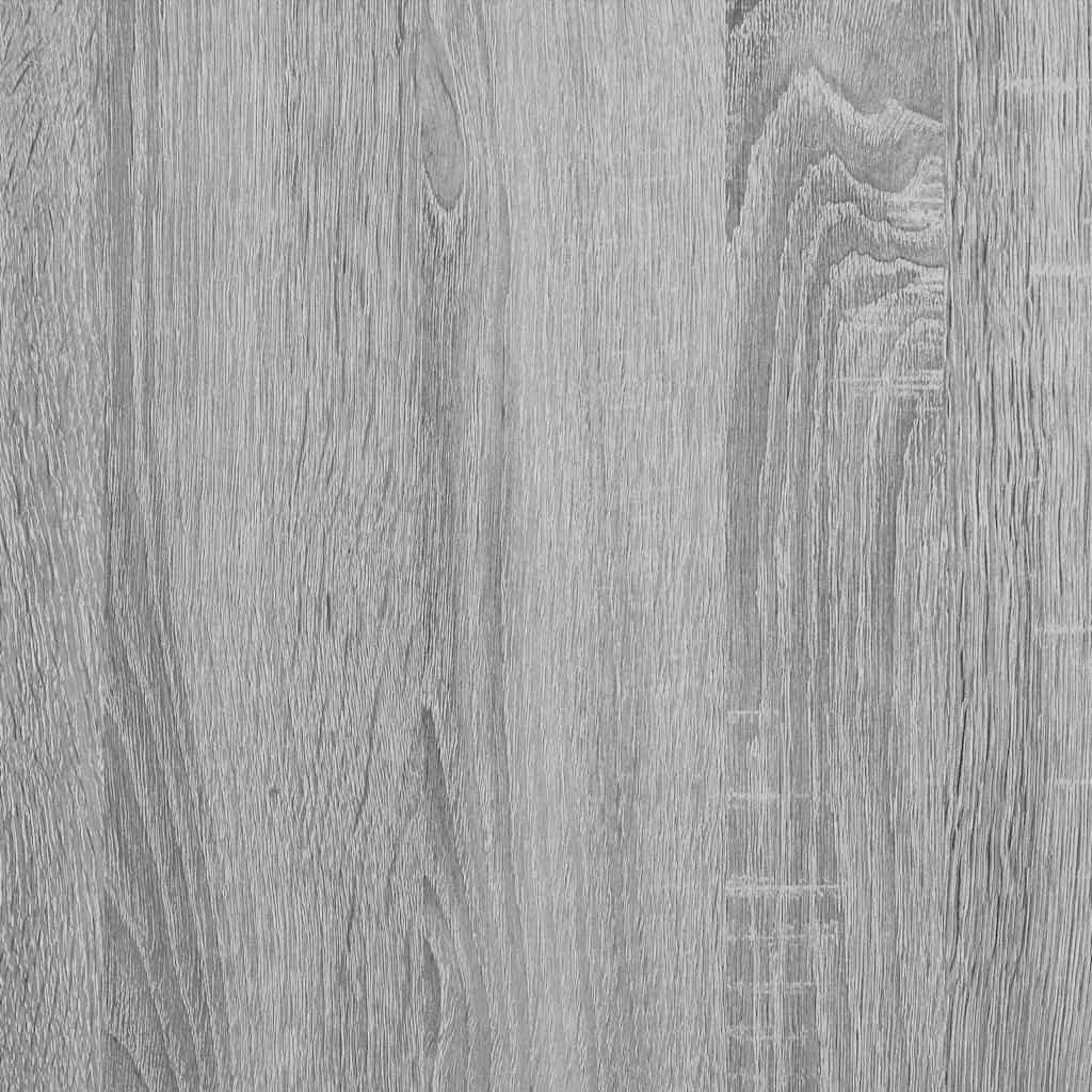 vidaXL Köksställ stapelbara grå sonoma 60x15x16 cm konstruerat trä