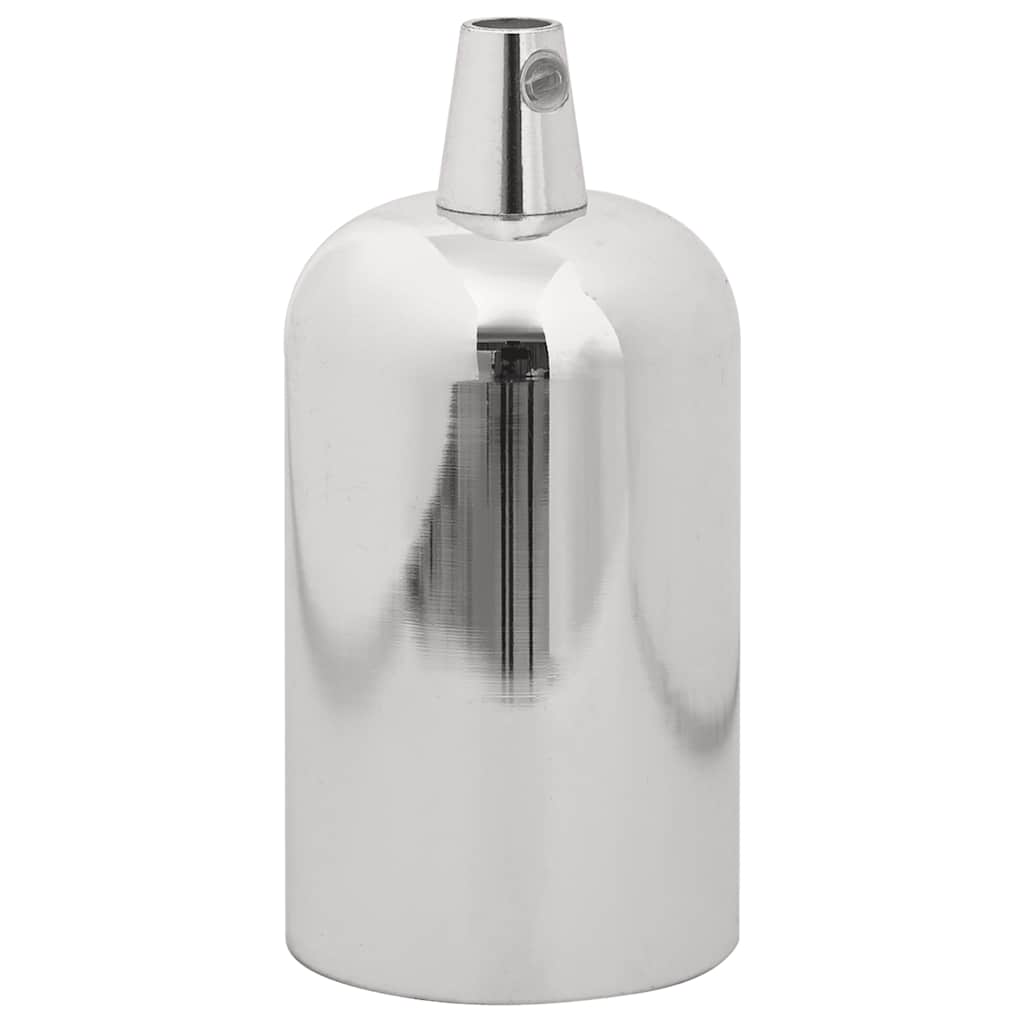 vidaXL Lamphållare 2 st Satin Nickel E27