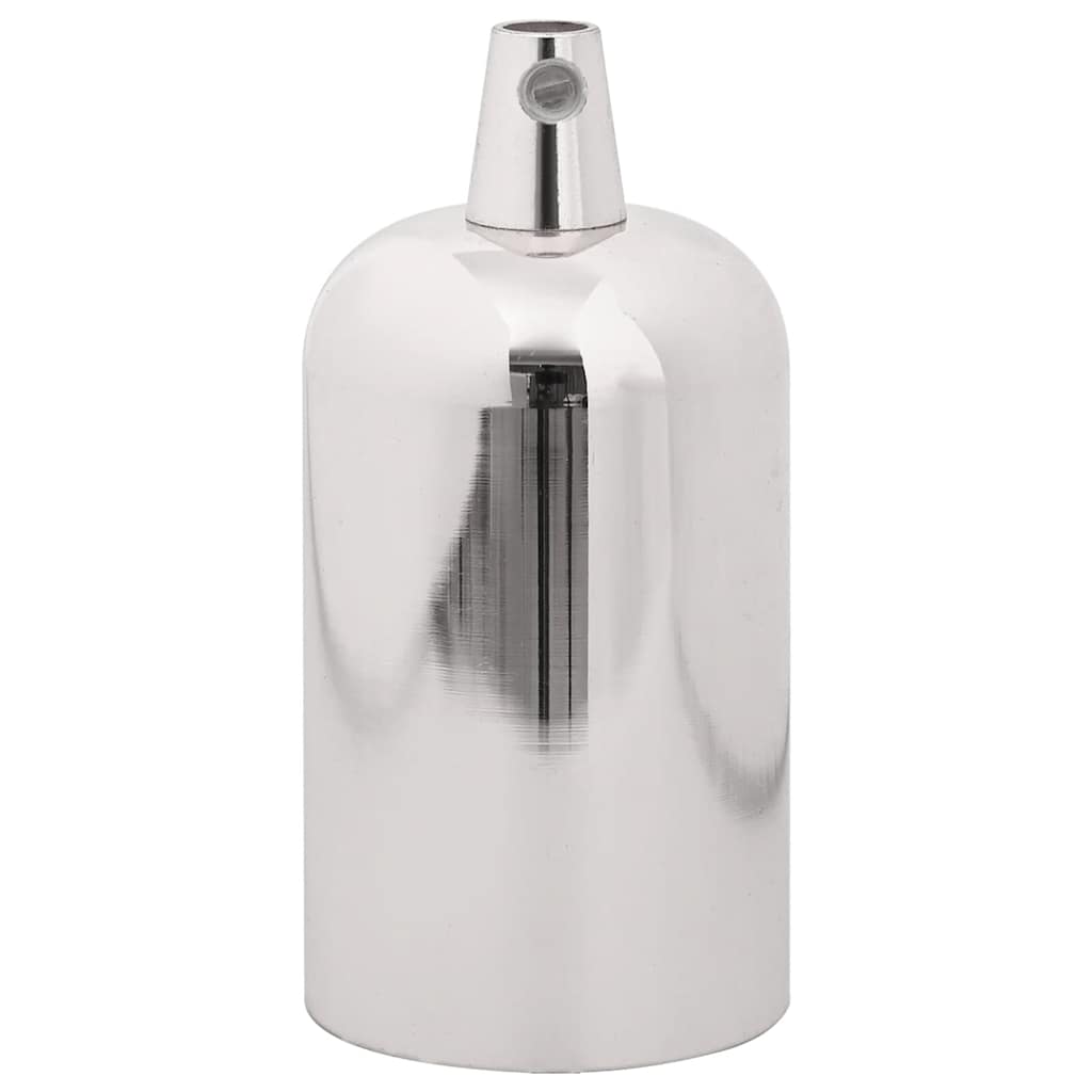 vidaXL Lamphållare 2 st Satin Nickel E27