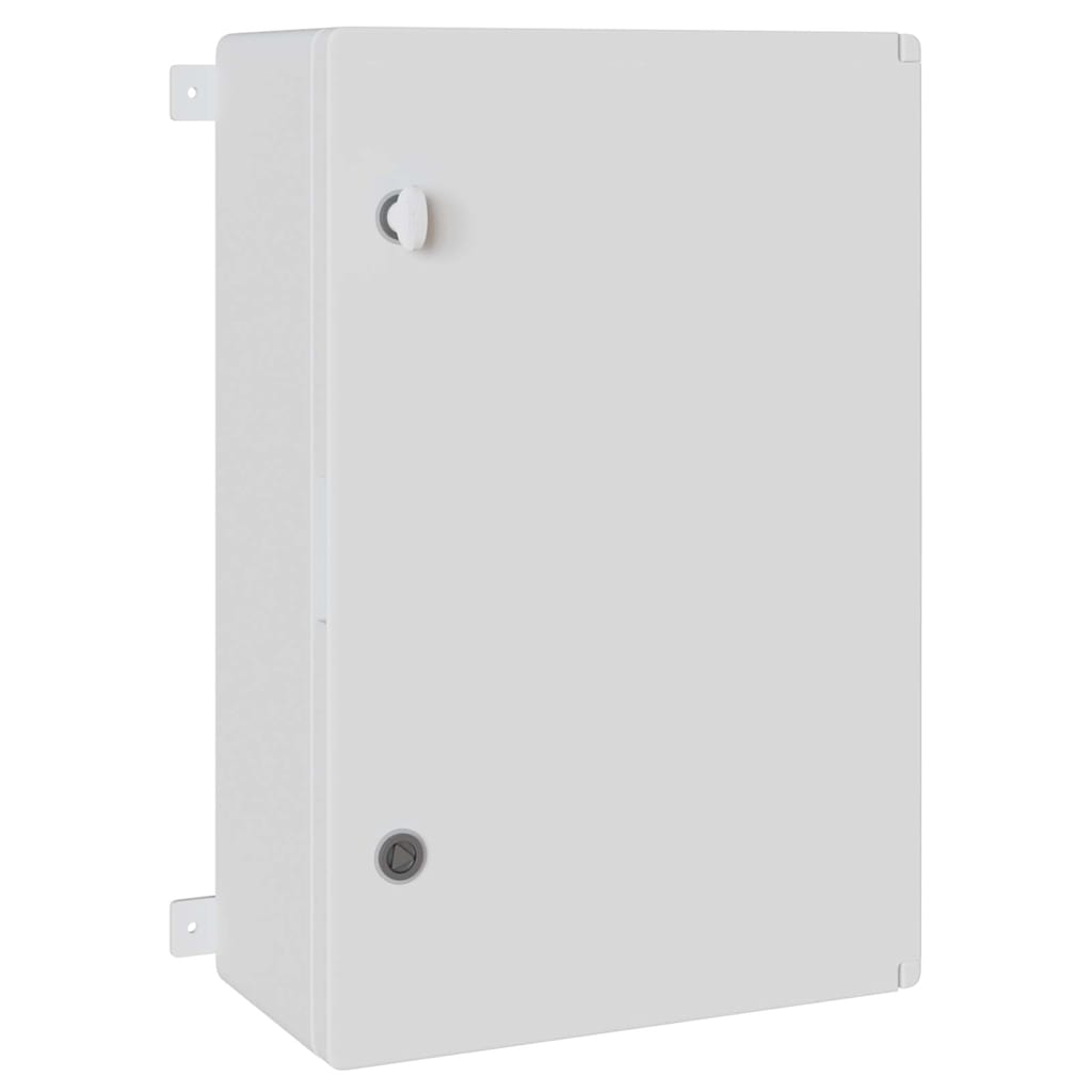 vidaXL Kontrollskåp Grå 47 x 20 x 50 cm ABS Plast