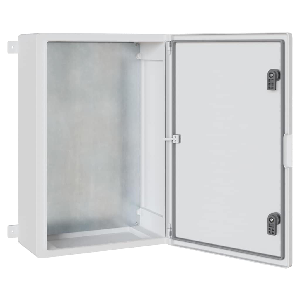 vidaXL Kontrollskåp Grå 47 x 20 x 50 cm ABS Plast