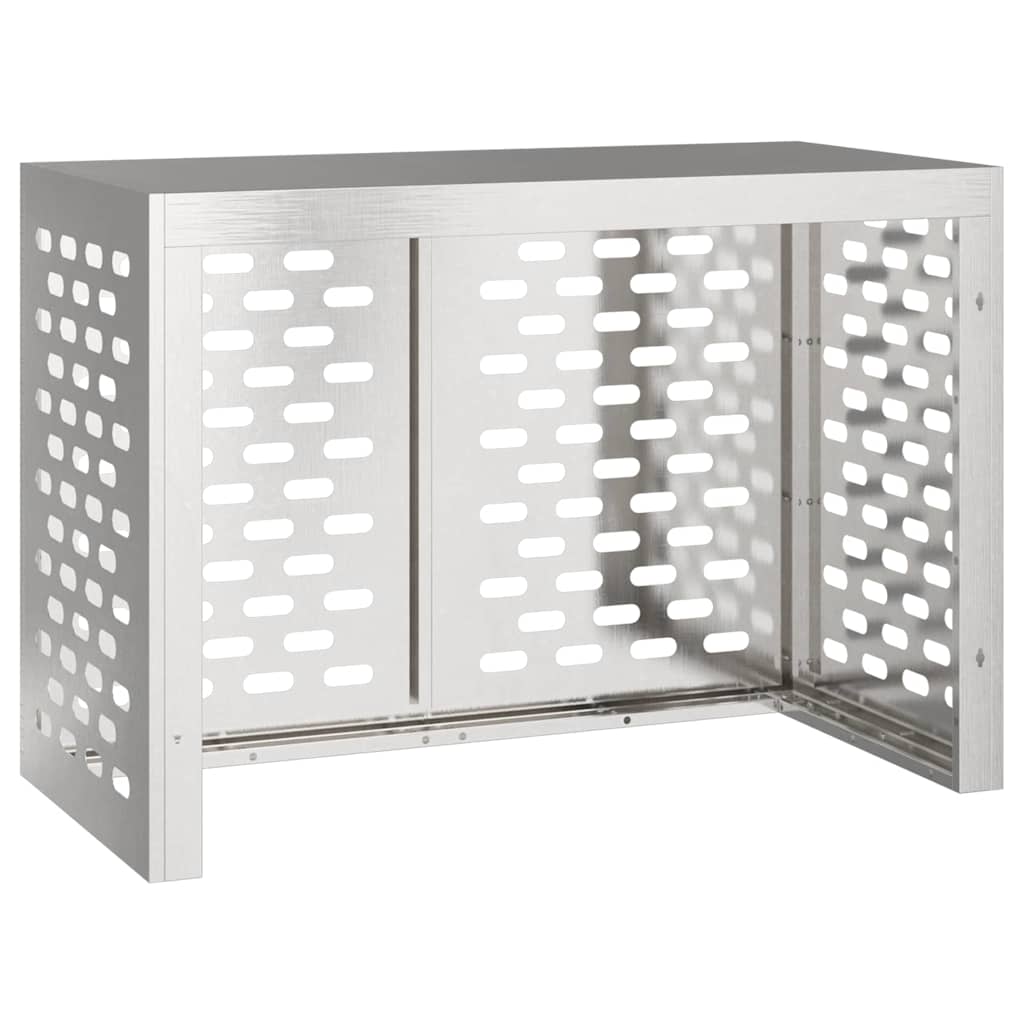 vidaXL Täckning för Luftkonditionering Silver 100 x 50 x 70 cm