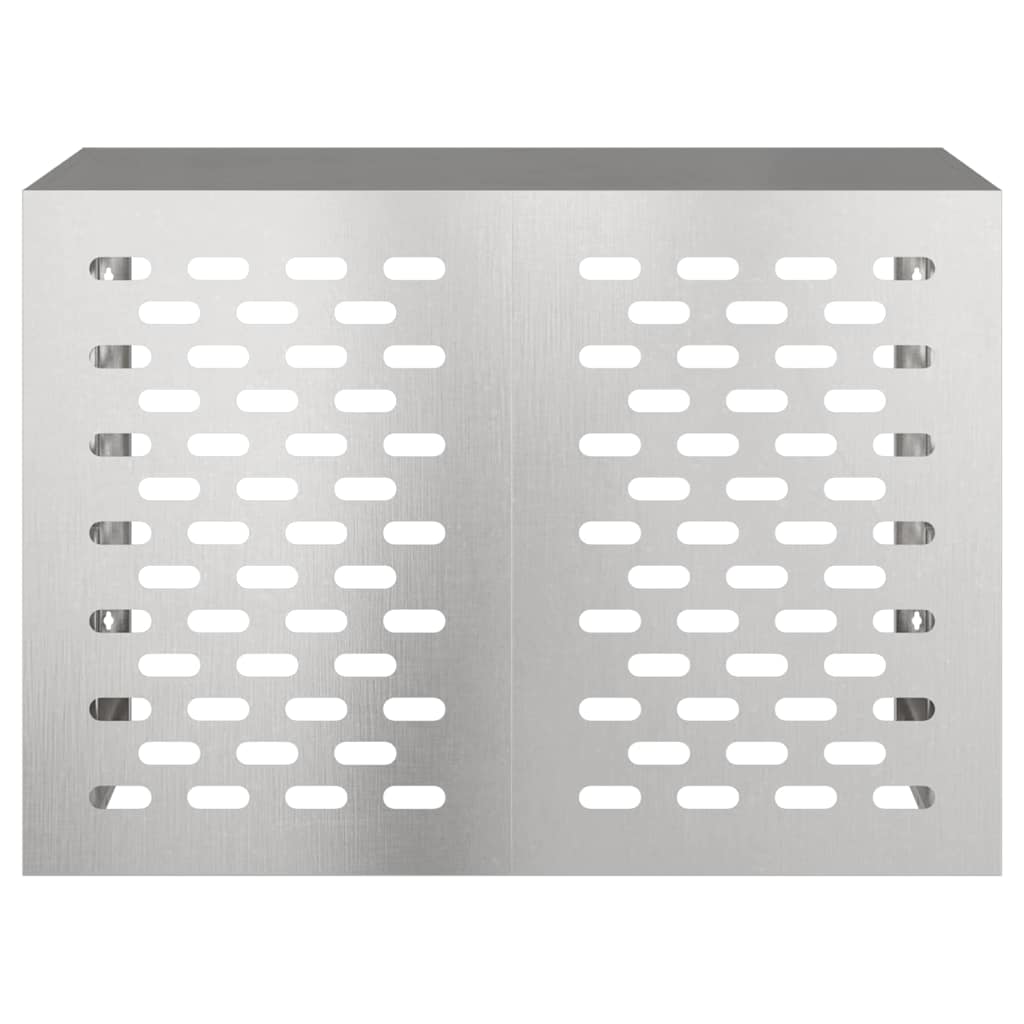 vidaXL Täckning för Luftkonditionering Silver 100 x 50 x 70 cm