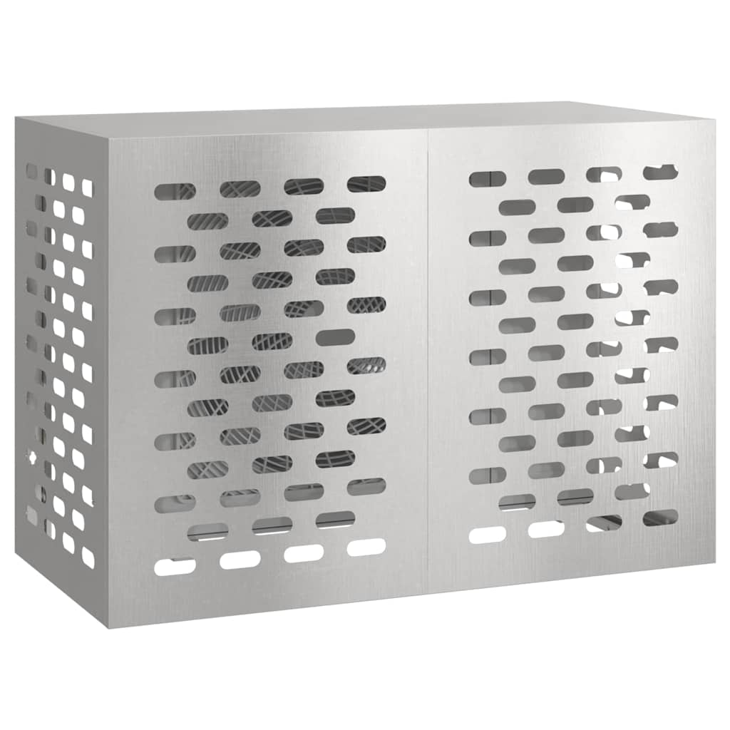 vidaXL Täckning för Luftkonditionering Silver 100 x 50 x 70 cm