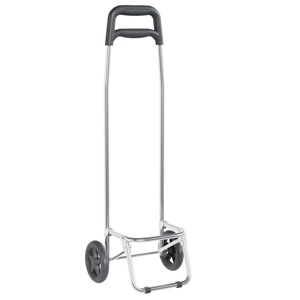 vidaXL Shoppingvagn Grå 35 x 28 x 92 cm Oxford tyg