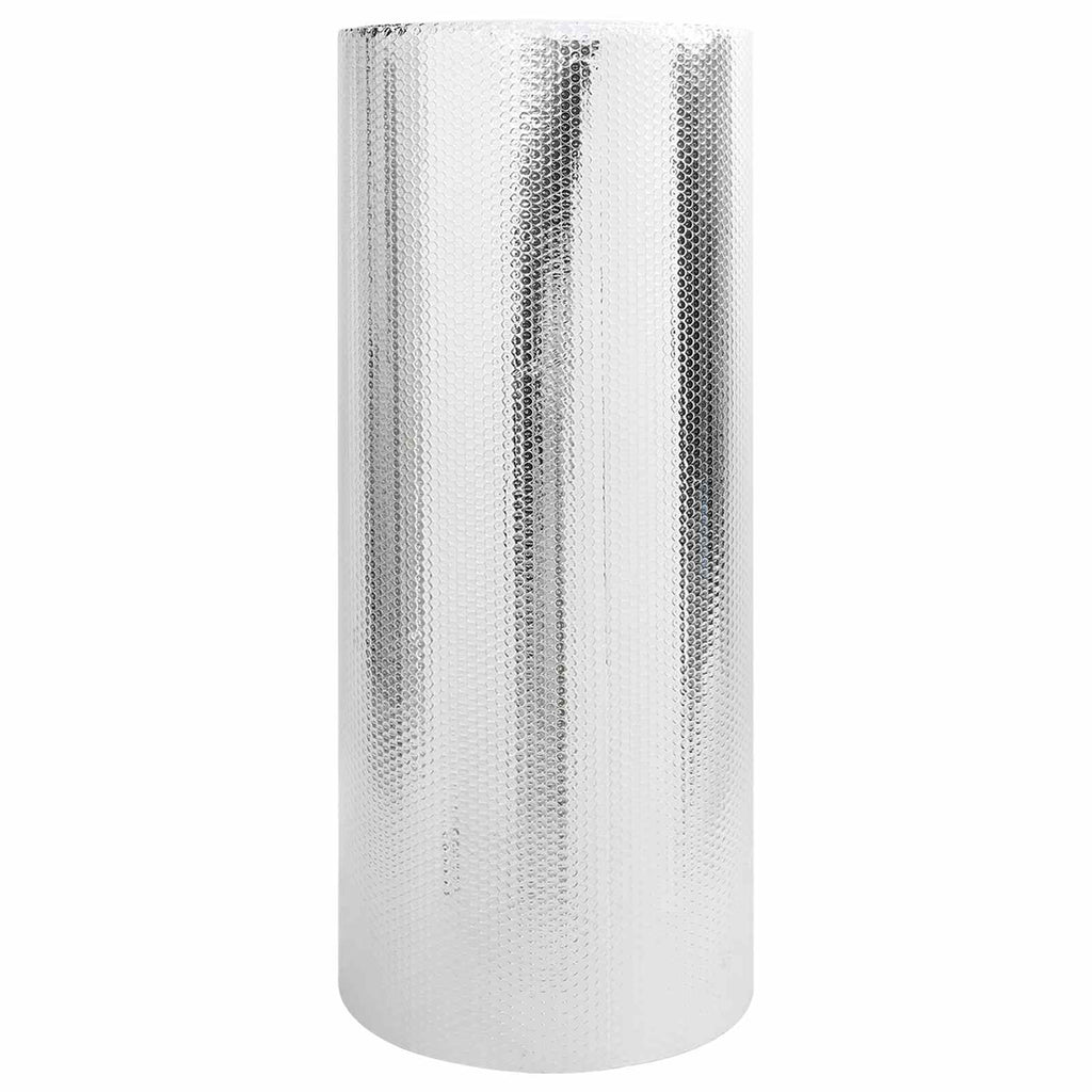 vidaXL Värmereflektor för element Silver 10 x 1 m polyeten