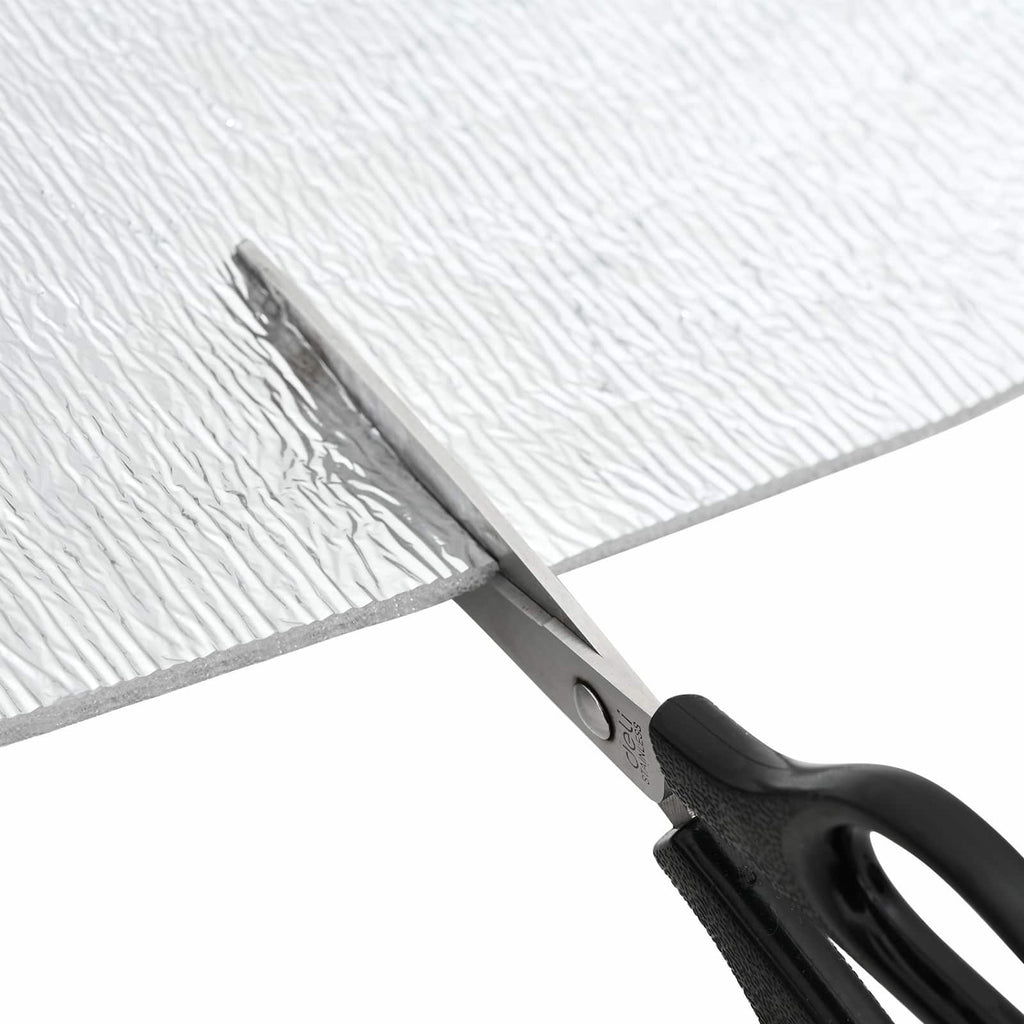 vidaXL Värmereflektor för element Silver 5 x 0,5 m polyeten