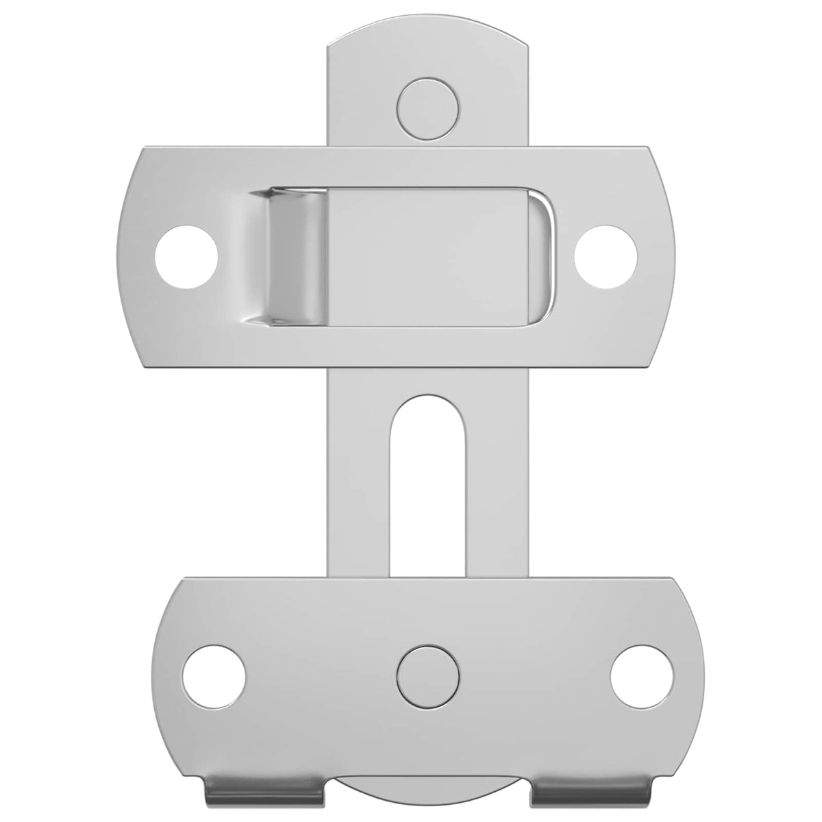 vidaXL Dörrlås 423 st Silver 70 x 8 mm Stål