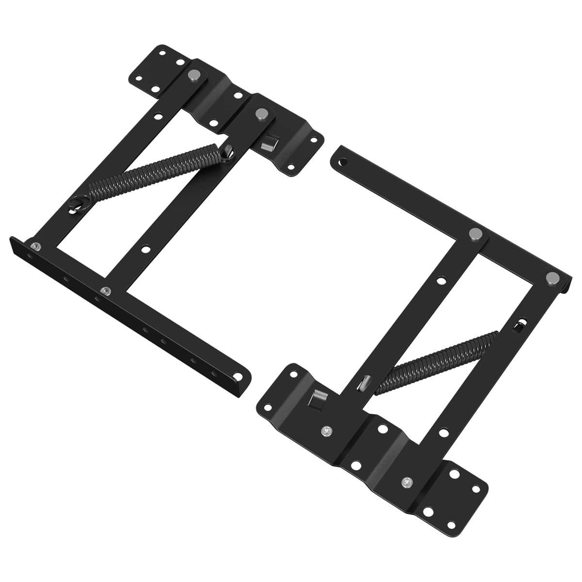 vidaXL Sänglyftmekanism 2 st Svart 340 x 95 x 40 mm Järn