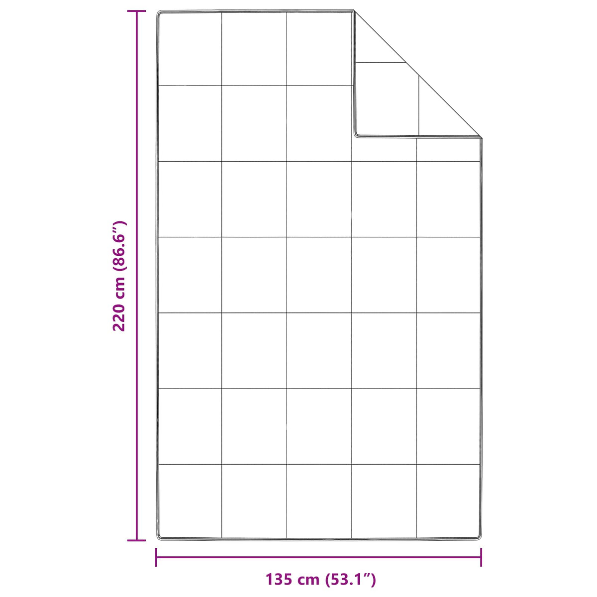 vidaXL Sommar Duvet med kudde 2 st Vit Dunfjäder