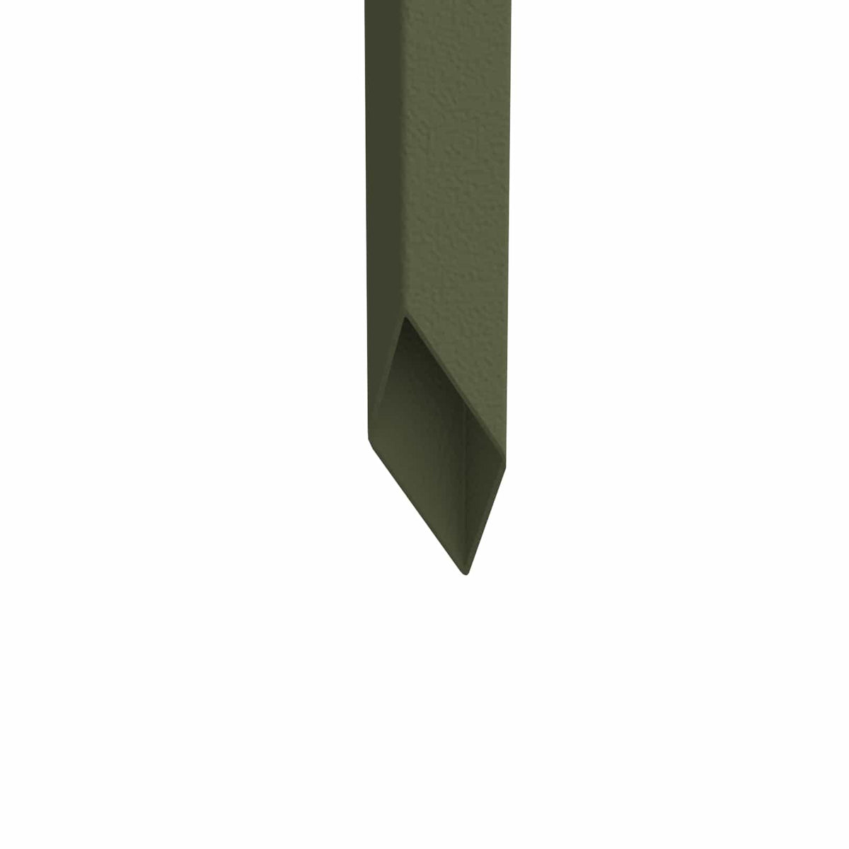 vidaXL Trädgårds integritetsskärm Olivgrön 32 x 140 cm Kallvalsat stål