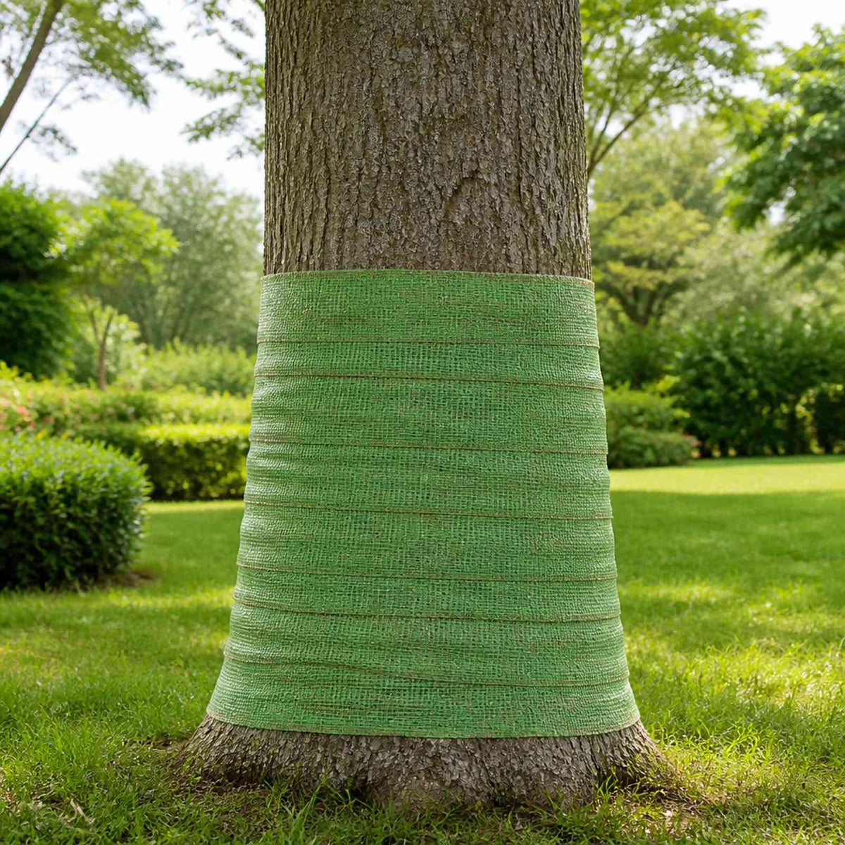 vidaXL Trädgårdsjute-nät 25 cm x 15 m 180 gsm 100% Tossa Jute Grön
