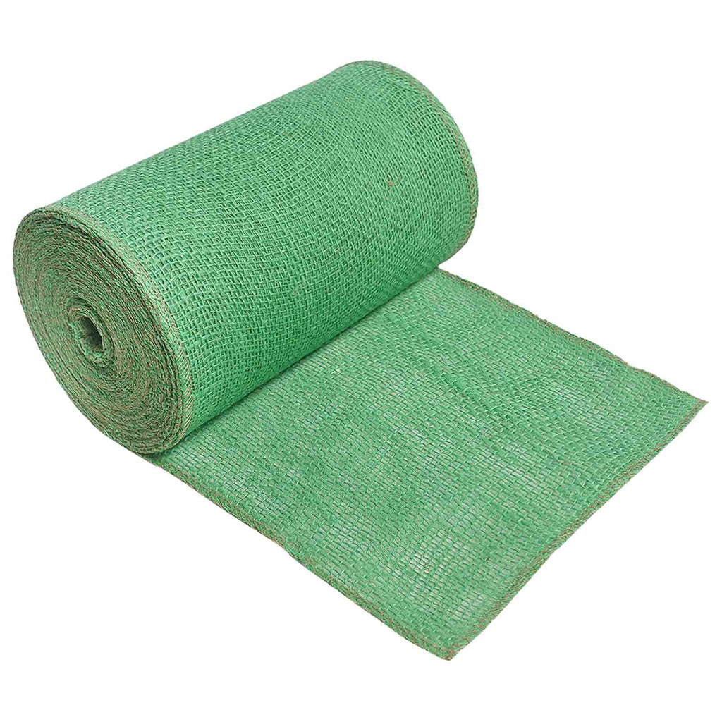 vidaXL Trädgårdsjute-nät 25 cm x 25 m 180 gsm 100% Tossa Jute Grön
