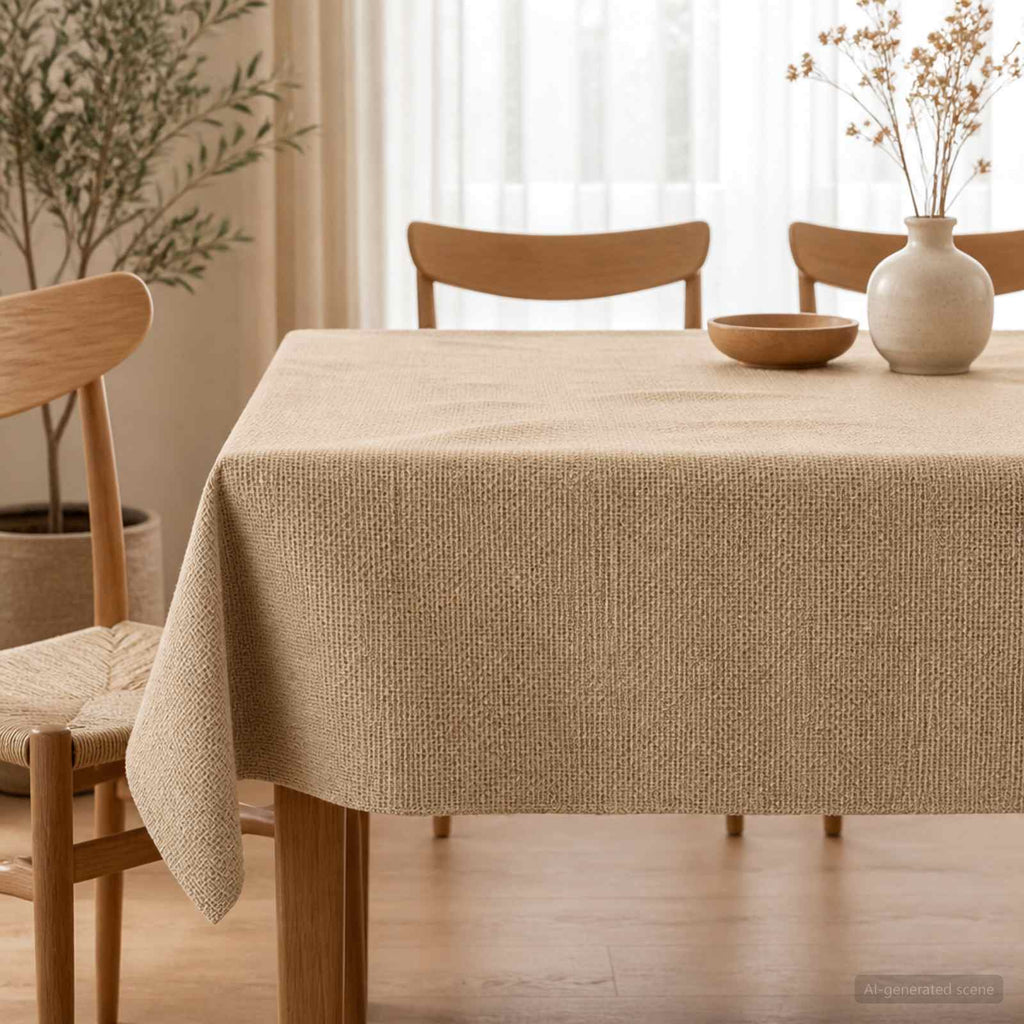 vidaXL Juteduk Naturlig Ø 180 cm 100% Tossa Jute