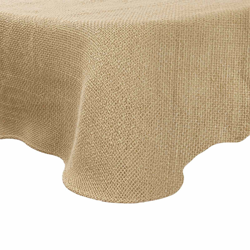 vidaXL Juteduk Naturlig Ø 180 cm 100% Tossa Jute