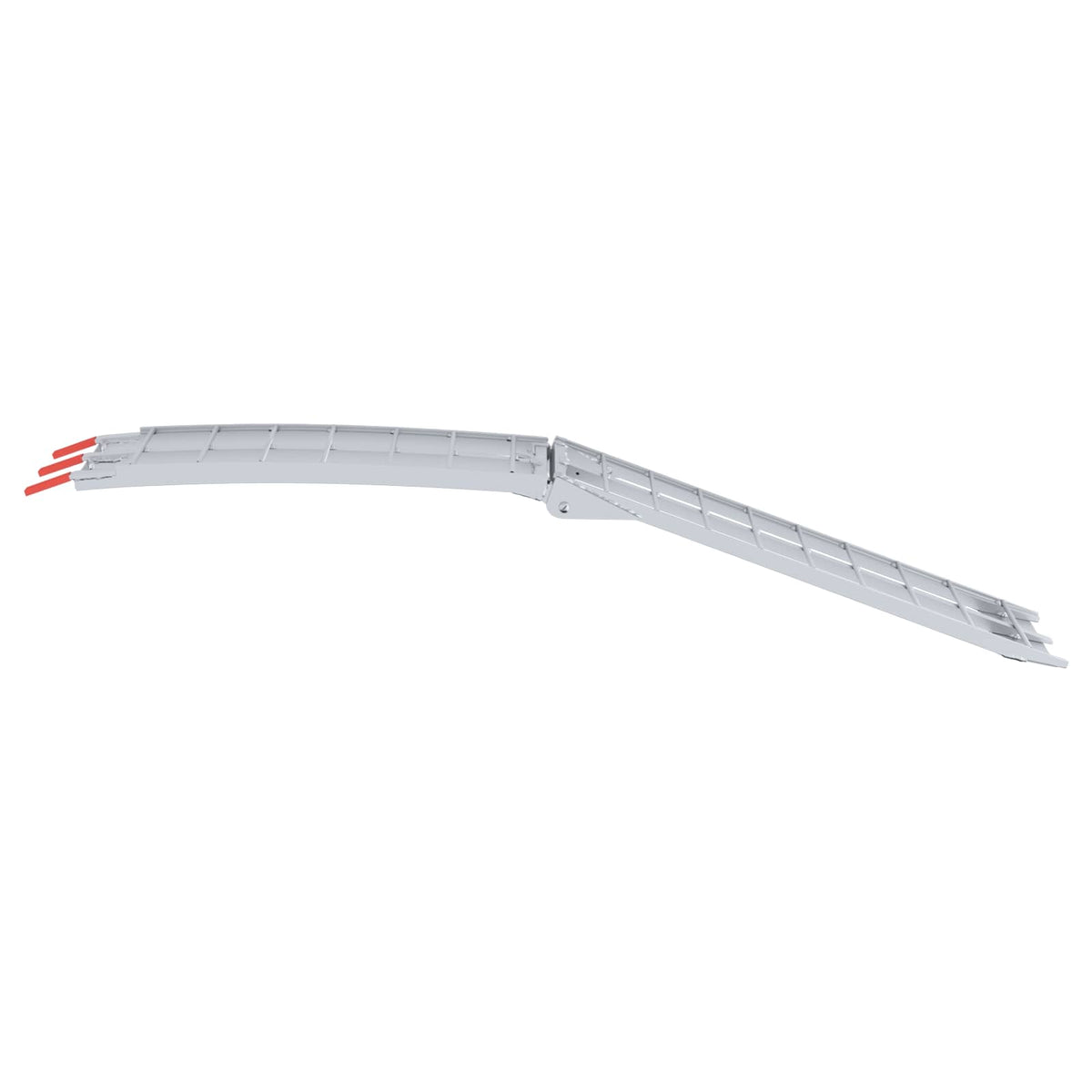 vidaXL Motorcykel Ramp Silver 340 kg per styck Aluminium
