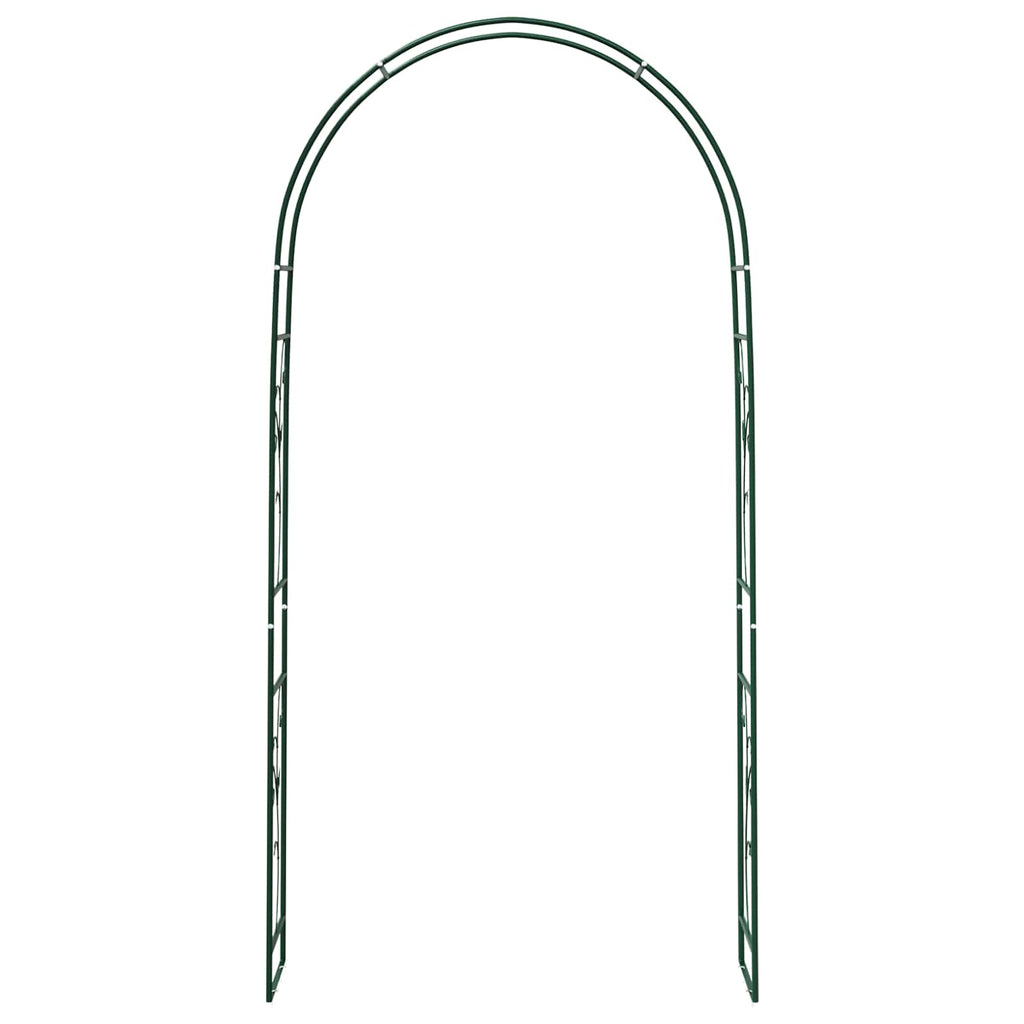 vidaXL Trädgårdsbåge Grön 115 x 37 x 231 cm