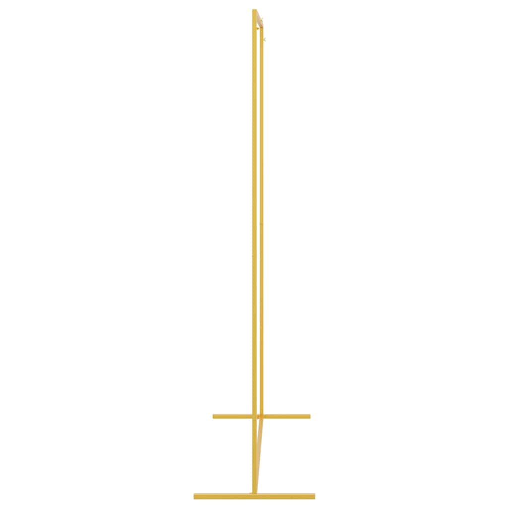vidaXL Bröllopsbåge Guld 150 x 49,5 x 200 cm Stål