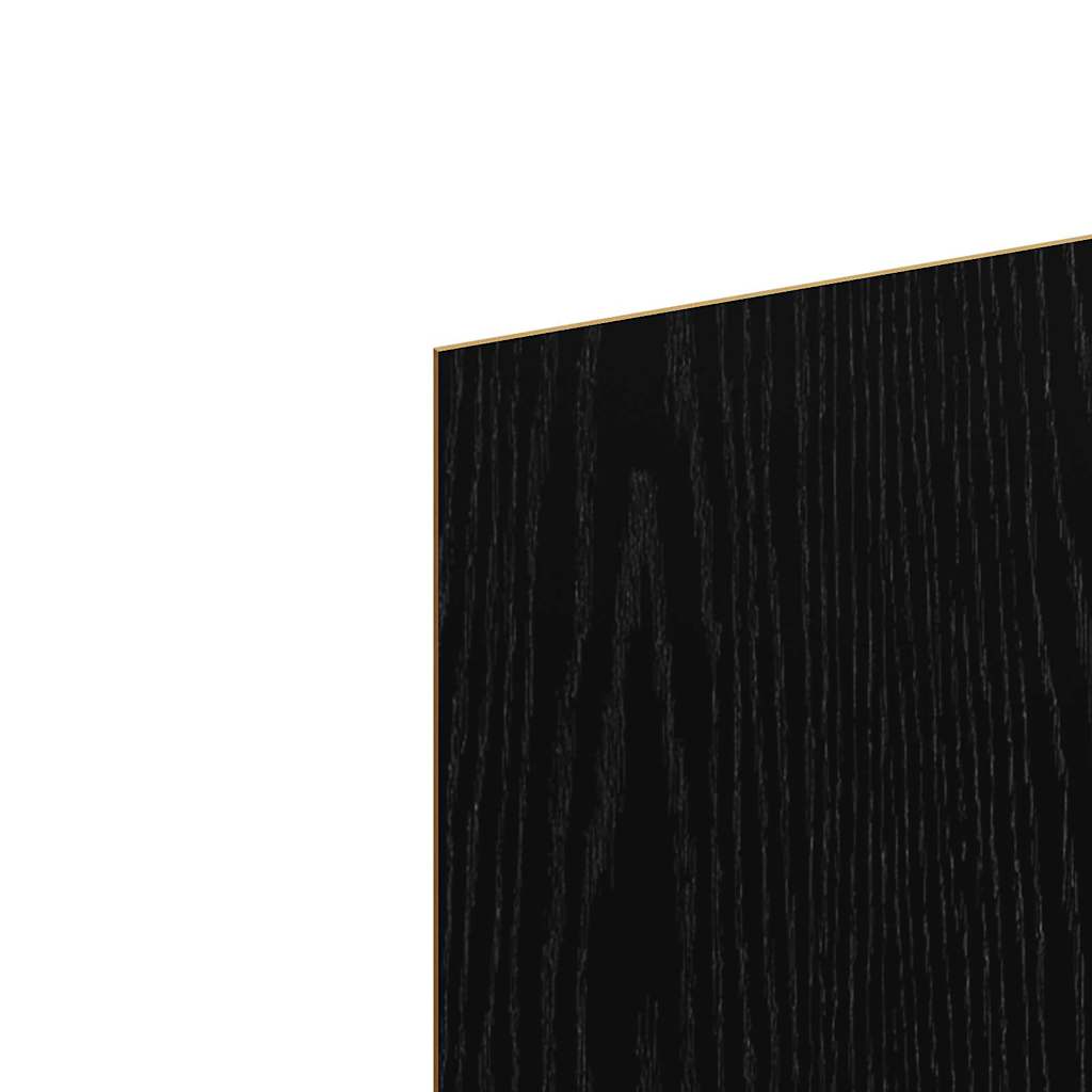 vidaXL Dekorpaneler 50 st Svart ek 40 x 60 x 0,27 cm Konstruerat trä