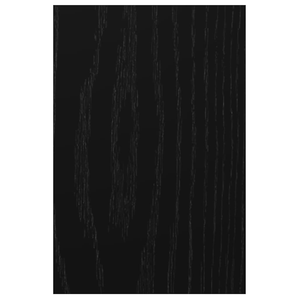 vidaXL Dekorpaneler 50 st Svart ek 40 x 60 x 0,27 cm Konstruerat trä