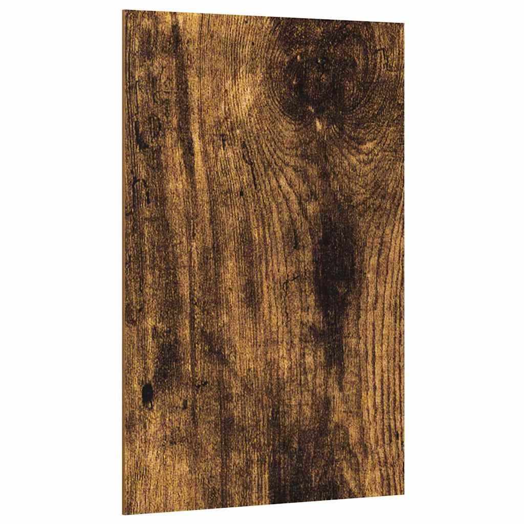 vidaXL Dekorpaneler 50 st Rökt ek 40 x 60 x 0,27 cm Konstruerat trä