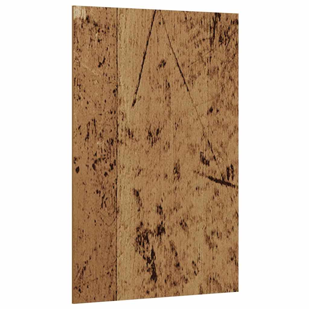 vidaXL Dekorpaneler 50 st Gammalt trä 40 x 60 x 0,27 cm