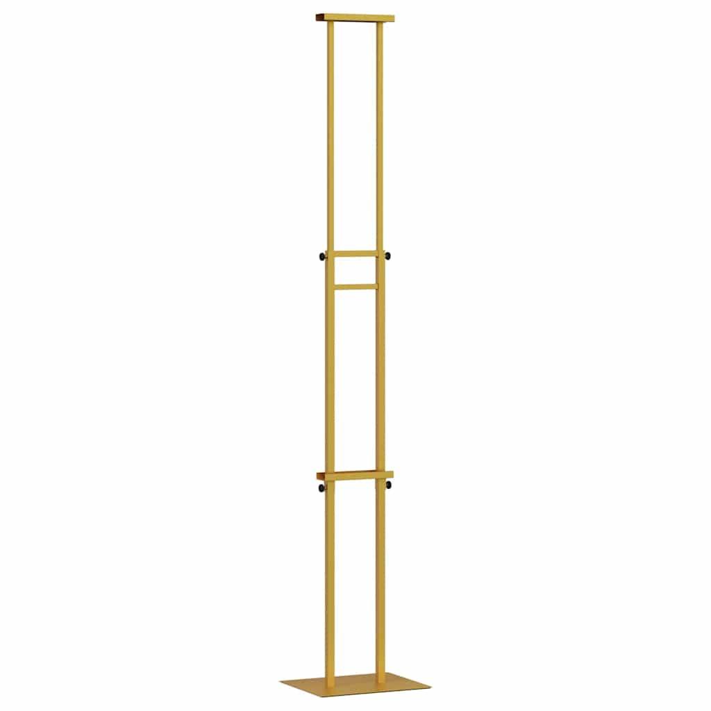 vidaXL Mässmontrar Guld 30 x 23,5 x 210 cm Stål