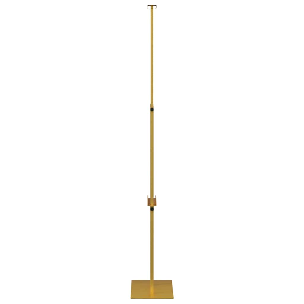 vidaXL Mässmontrar Guld 30 x 23,5 x 210 cm Stål