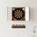 vidaXL Darttavla Skåp ALKMAAR Rökt ek 52,5 x 10,5 x 53,5 cm