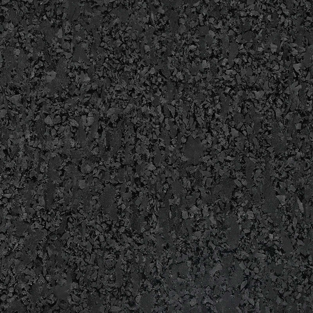 vidaXL Gummigranulat uteplatsplatta Svart 9 x 9 x 0,6 cm Gummi