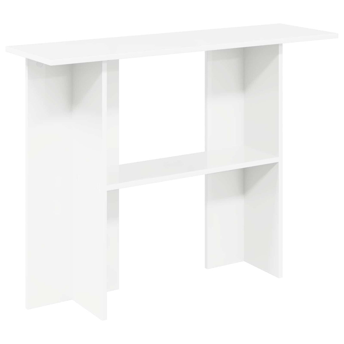 vidaXL Konsolbord Vit 100 x 30 x 75 cm Konstruerat trä