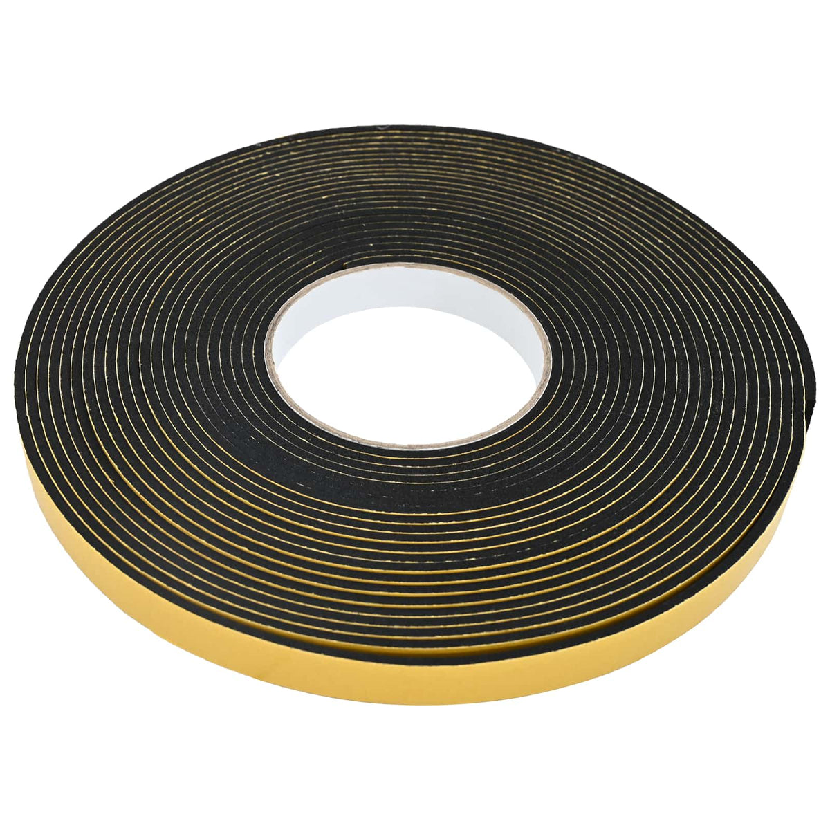 vidaXL Självhäftande skumtape 2 st Svart 20mm x 10m CR skum