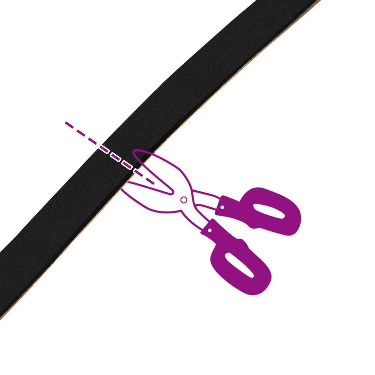 vidaXL Självhäftande skumtape 2 st Svart 20mm x 10m CR skum