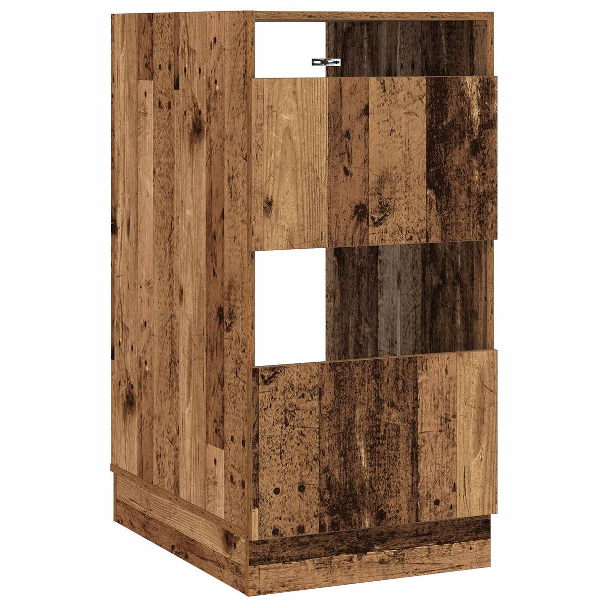 vidaXL Tvättstuga Skåp Gammalt trä 50 x 68 x 102 cm Konstruerat trä