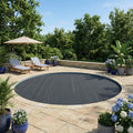 vidaXL Solar Pool Cover Tung Kvalitet 250 x 250 cm 0,2 mm Rund 0,2 mm