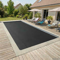 vidaXL Solar Pool Cover Tung Kvalitet 975 x 488 cm 0,2 mm Fyrkantig