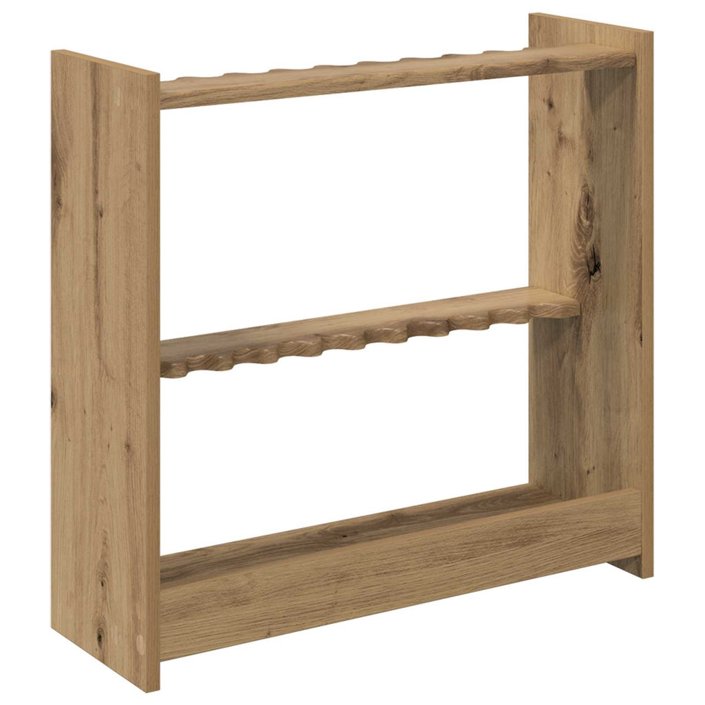 vidaXL Biljardköstång Konstruerat trä 60 x 20 x 57 cm Artisan-ek