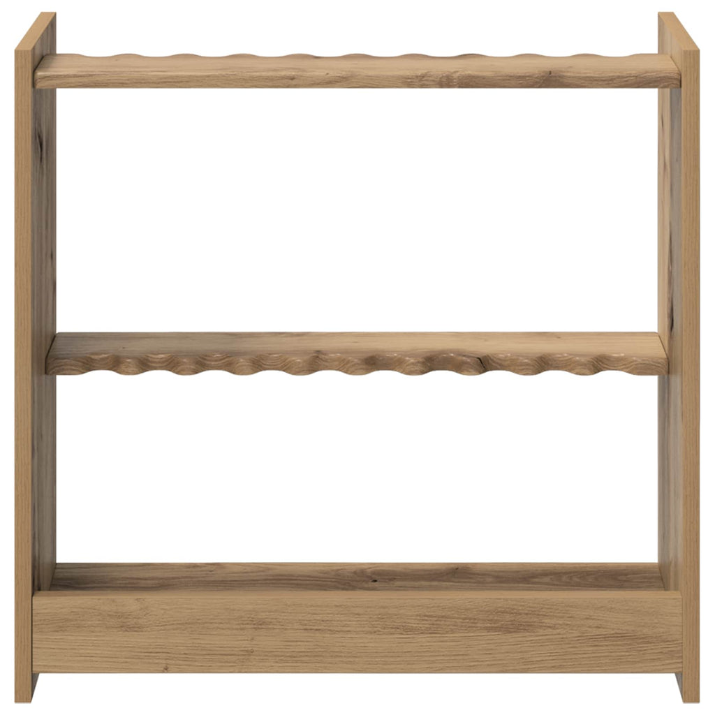 vidaXL Biljardköstång Konstruerat trä 60 x 20 x 57 cm Artisan-ek