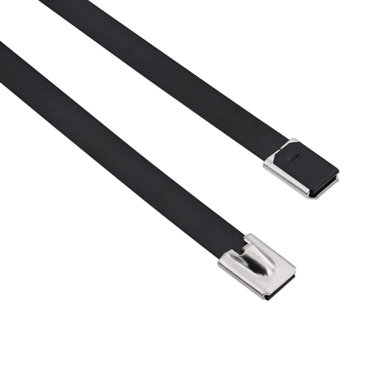 vidaXL Kabelbindare 250 st 7,9 x 400 mm Svart