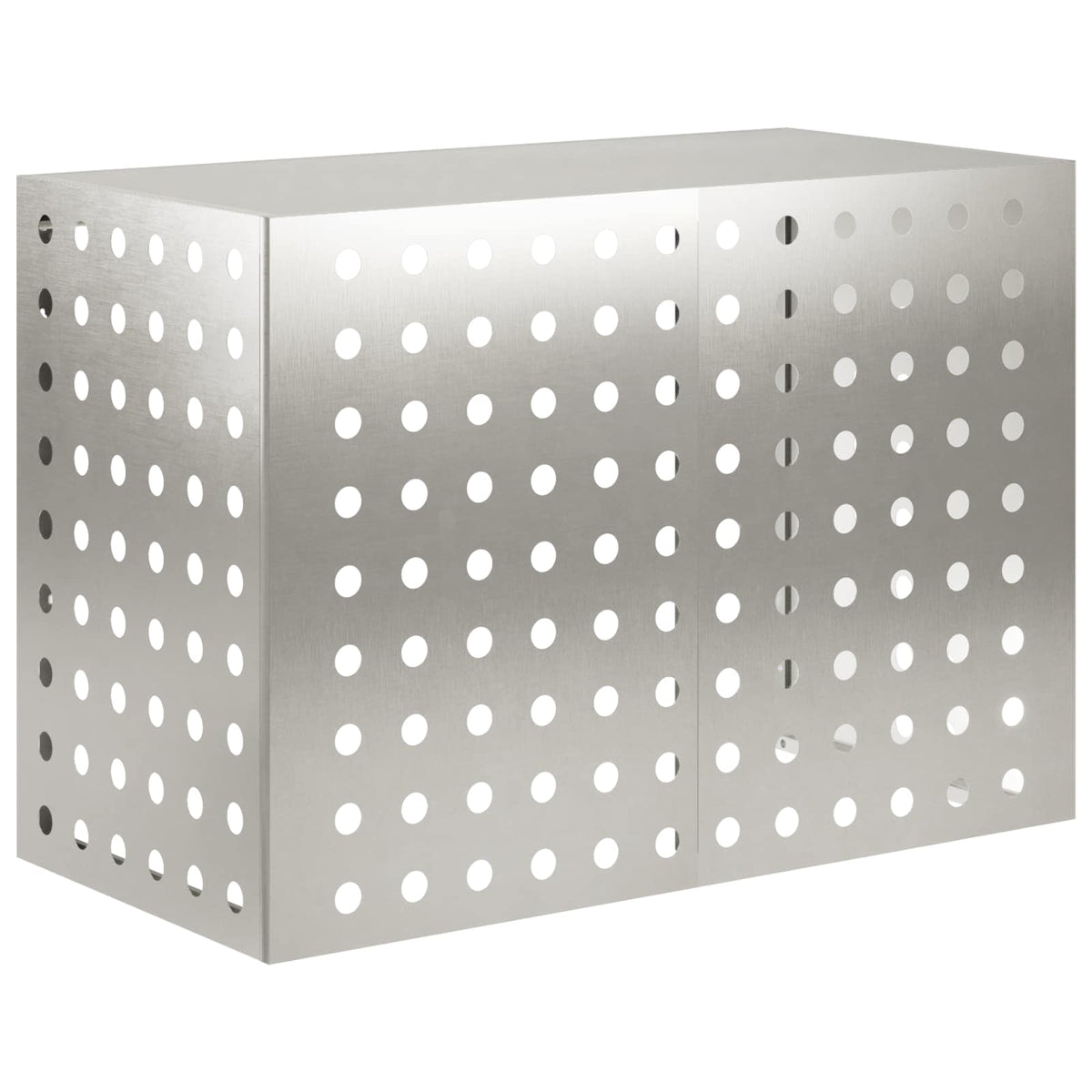 vidaXL Täckning för Luftkonditionering Silver 100 x 50 x 70 cm