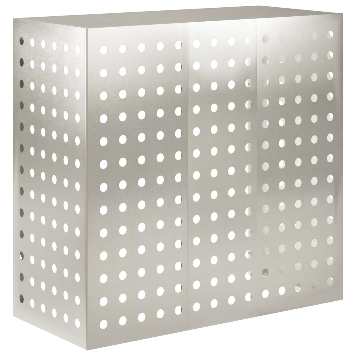 vidaXL Täckning för Luftkonditionering Silver 110 x 50 x 105 cm